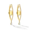 Medium Reflection Hoop Earrings