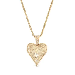 Medium Southwestern Heart Charm