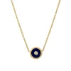 Mini Compass Pendant - Lapis