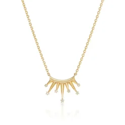 Mini Crown Empress Necklace
