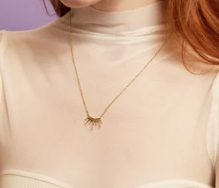 Mini Crown Empress Necklace