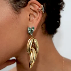 Monkey Bunch Banana Earrings