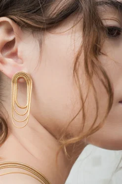 Multi Chain Earrings