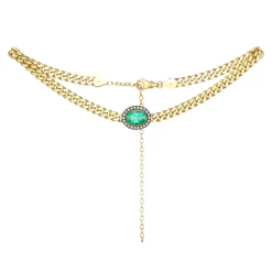 Muzo Emerald Oval Choker