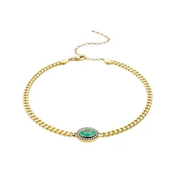 Muzo Emerald Oval Choker