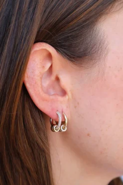 Nano Diamond Piercing Earrings
