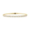 Oval Cut Diamond Flex Bangle