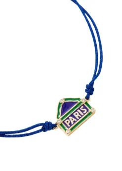 Paris Rive Blue Cord Bracelet