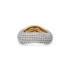 Pave Diamond Illusion Ring