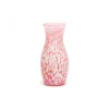 Pink and White Spotted Vase