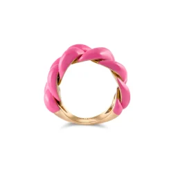 Pink Chain Reaction Ring