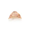 Pink Sapphire Flipper Stud Earring
