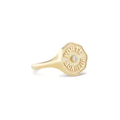 Porte Bonheur Signet Ring