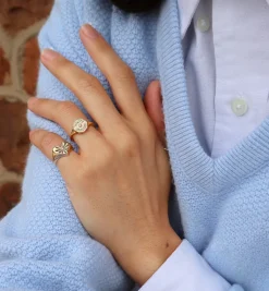 Porte Bonheur Signet Ring