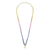 Rainbow Beaded Necklace