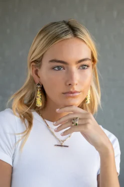 Ruby T-Bar Pendant