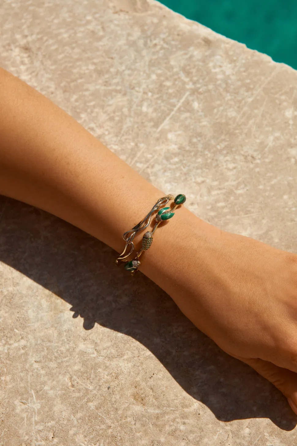 Scarab Bangle