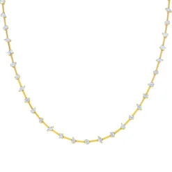 Scintillate Mixed Shaped Diamond Necklace