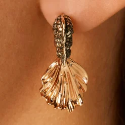 Single Mermaid Splash Earring