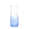 Sky Blue/Transparent Spotted Carafe