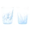 Sky Blue/Transparent Tumbler Set