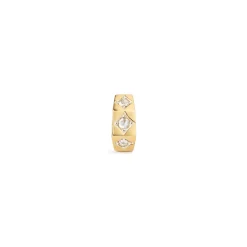 Small Diamond Ecrou Earrings