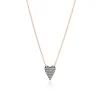 Small Diamond Heart Necklace