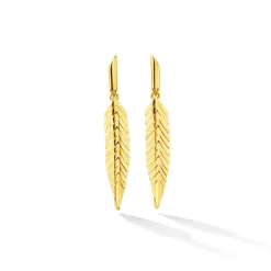 Small Feather Earrings