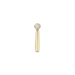 Small Hoop Ball Earrings