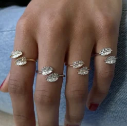 Small Palm Leaf Ring