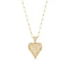 Small Southwestern Heart Pendant