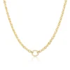Small Teardrop Chain Necklace