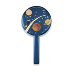 Solar System Marquetry Mirror