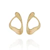 Stream Lines Loop Earrings