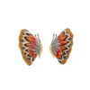 Sunrise Butterfly Earrings-Medium
