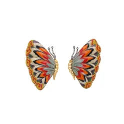 Sunrise Butterfly Earrings-Medium