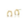 Tiny Horseshoe Studs