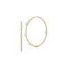 Two-Tone Small Penelope Plié Hoops