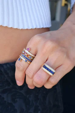 Vida Ruby and Diamond Ring