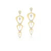 Wicker Kite Diamond Earrings
