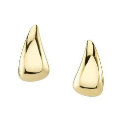 Yellow Gold Medium Claw Earrings
